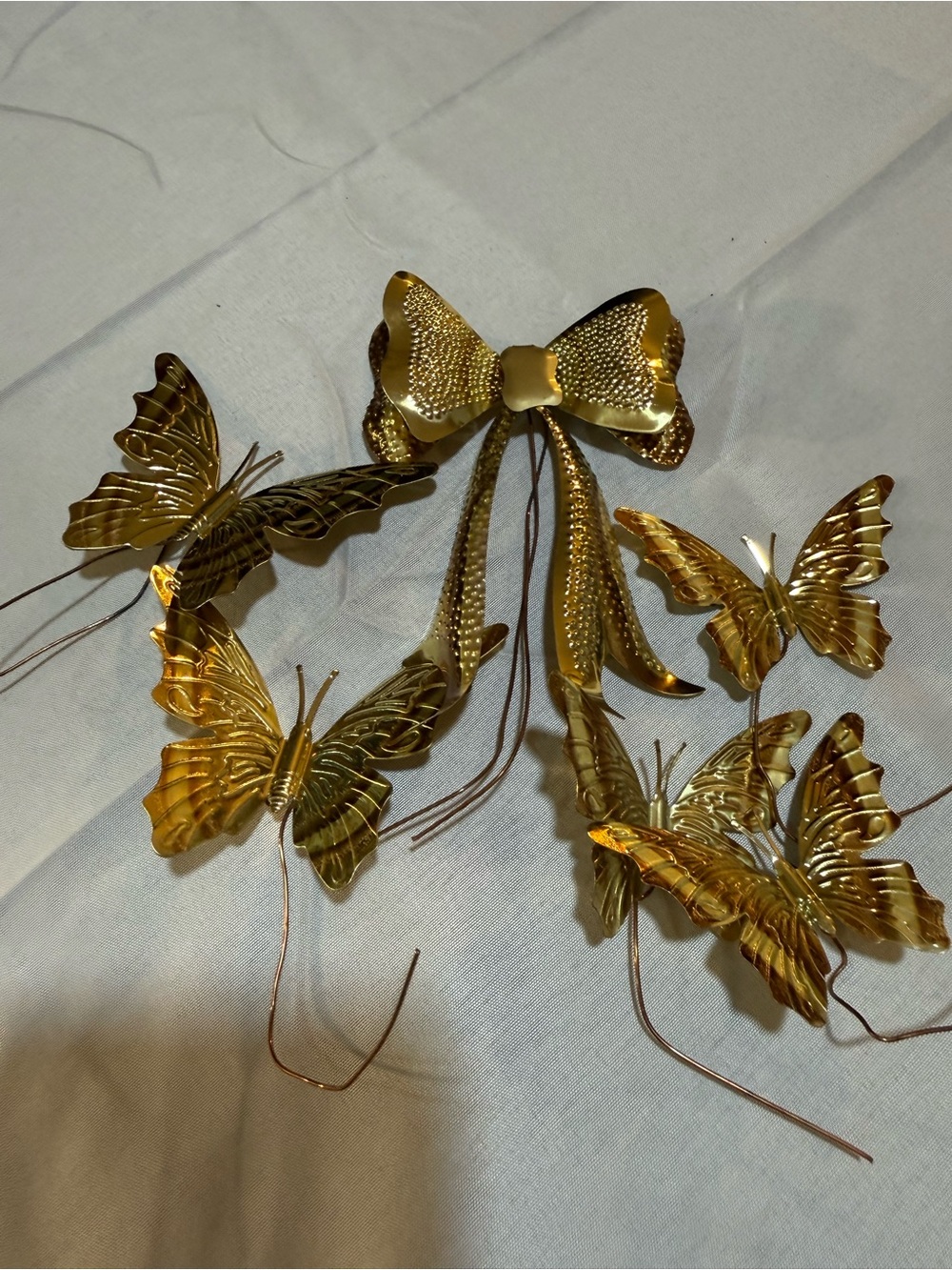 Home Interiors butterflies and bow